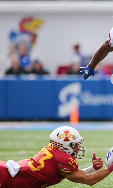 Jayhawks held without a touchdown in 27-3 loss to Iowa State
